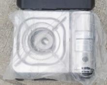 1 x Lucky Flame Stainless Steel Portable Gas Cooker (LF-90S) - New / Unused Stock, Taken From An Asi