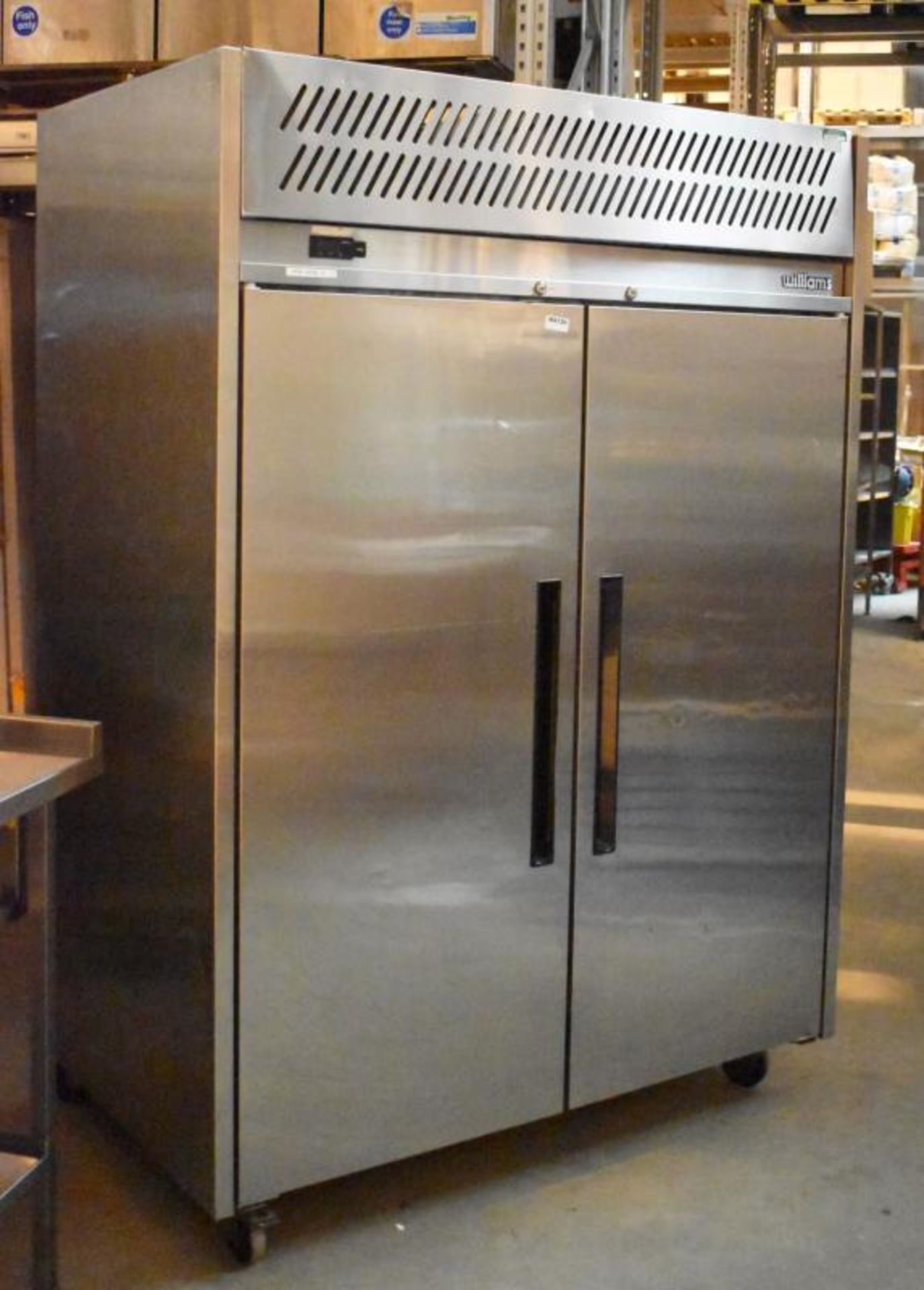 1 x Williams HJ2TSA Double Door Stainless Steel Refrigerator With Ingregral Drawer Runners, Pull Out - Image 8 of 8