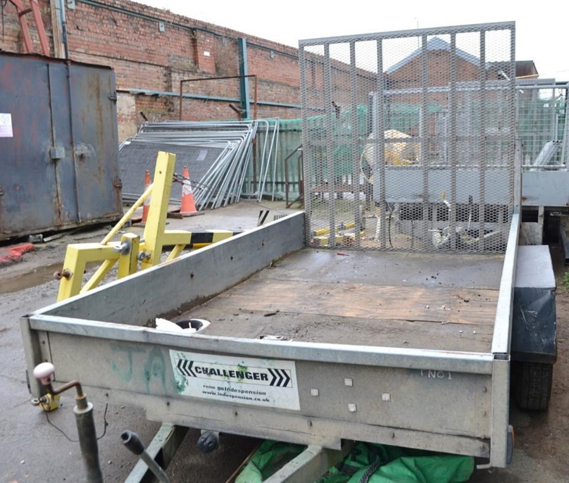 1 x Challenger Indespension 10ft Trailer With 2300Kg Gross Weight - CL464 - Location:Liverpool L19 - Image 18 of 25