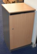 1 x Paper Shredding Security Cabinet - H90 x W50 x D50 cms - Ref: FF174 D - CL544 - Location: Leeds,