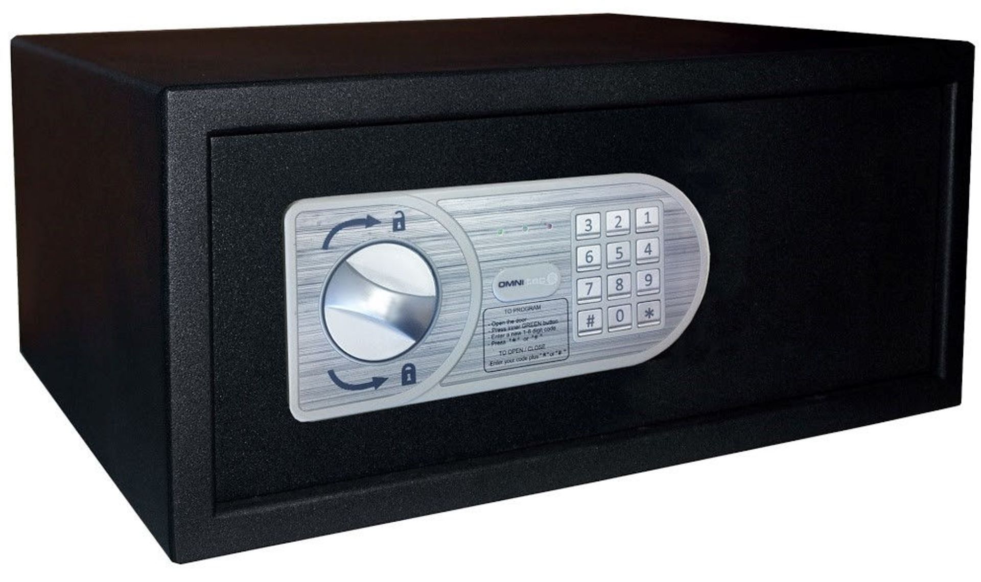 4 x Omnitec Safeguard Security Safes With Keypad Opening - Model Pad - Size H20 x W36 x D27 cms - - Image 2 of 7