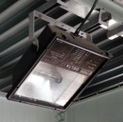 3 x Flood Lights Including 1 x Zeta 70 and 2 x Delta - Ref EP - CL451 - Location: Scunthorpe,