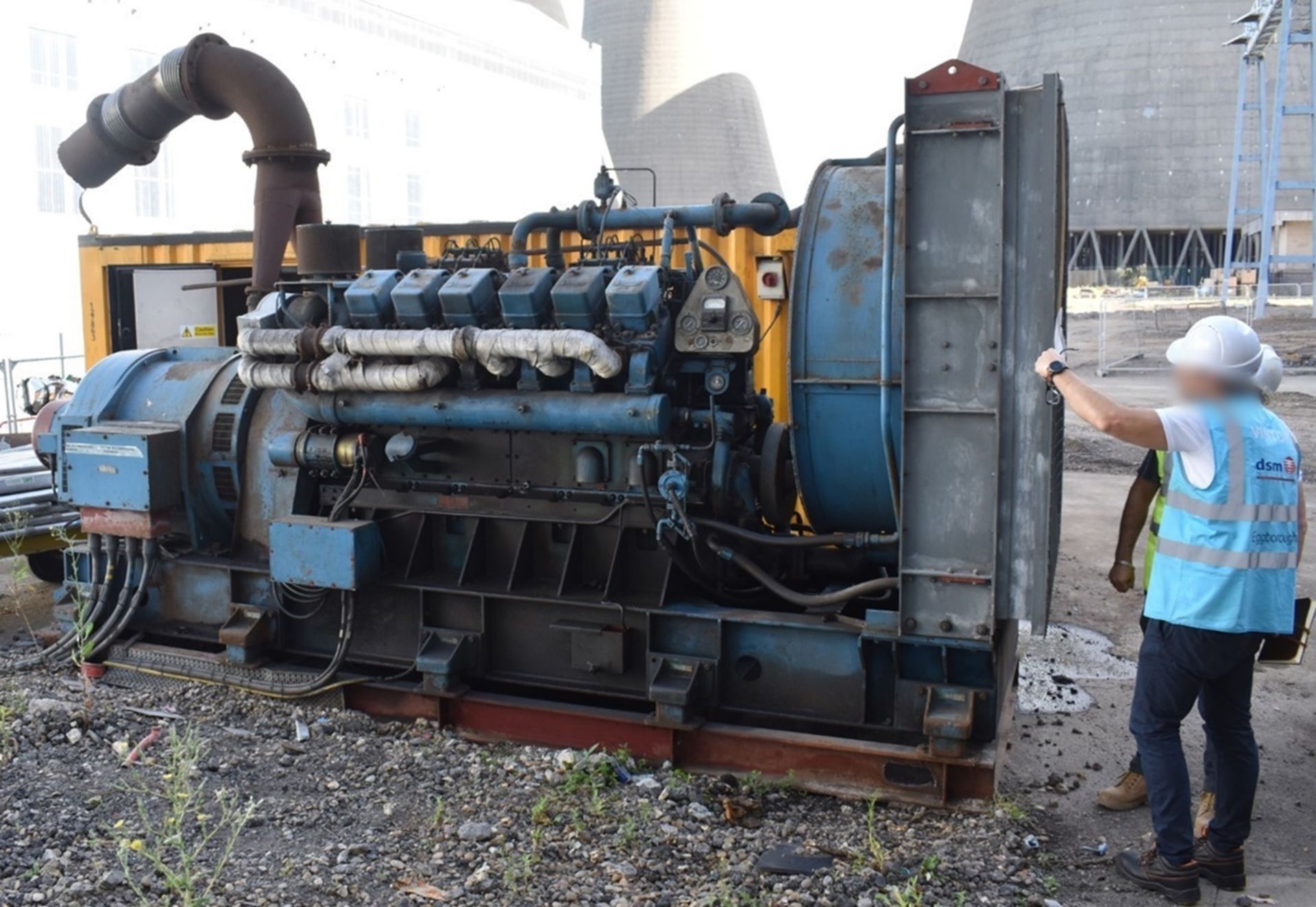 1 x Paxman / Brush Emergency Diesel Generator With Only 268 Hours Use - Year 1967 - Image 14 of 16