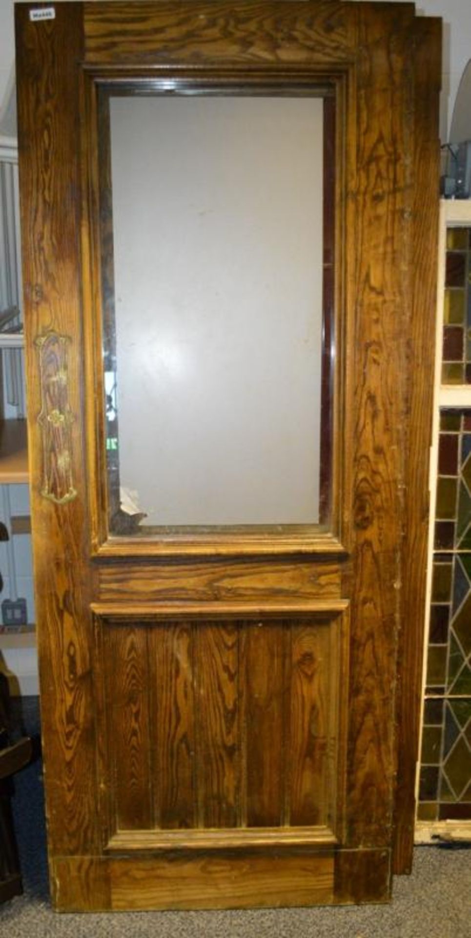 2 x Traditional Restaurant / Pub Glazed Bar Doors - Dimensions (approx) W82 x H201 x D4.5cm - Pre-ow - Image 7 of 7