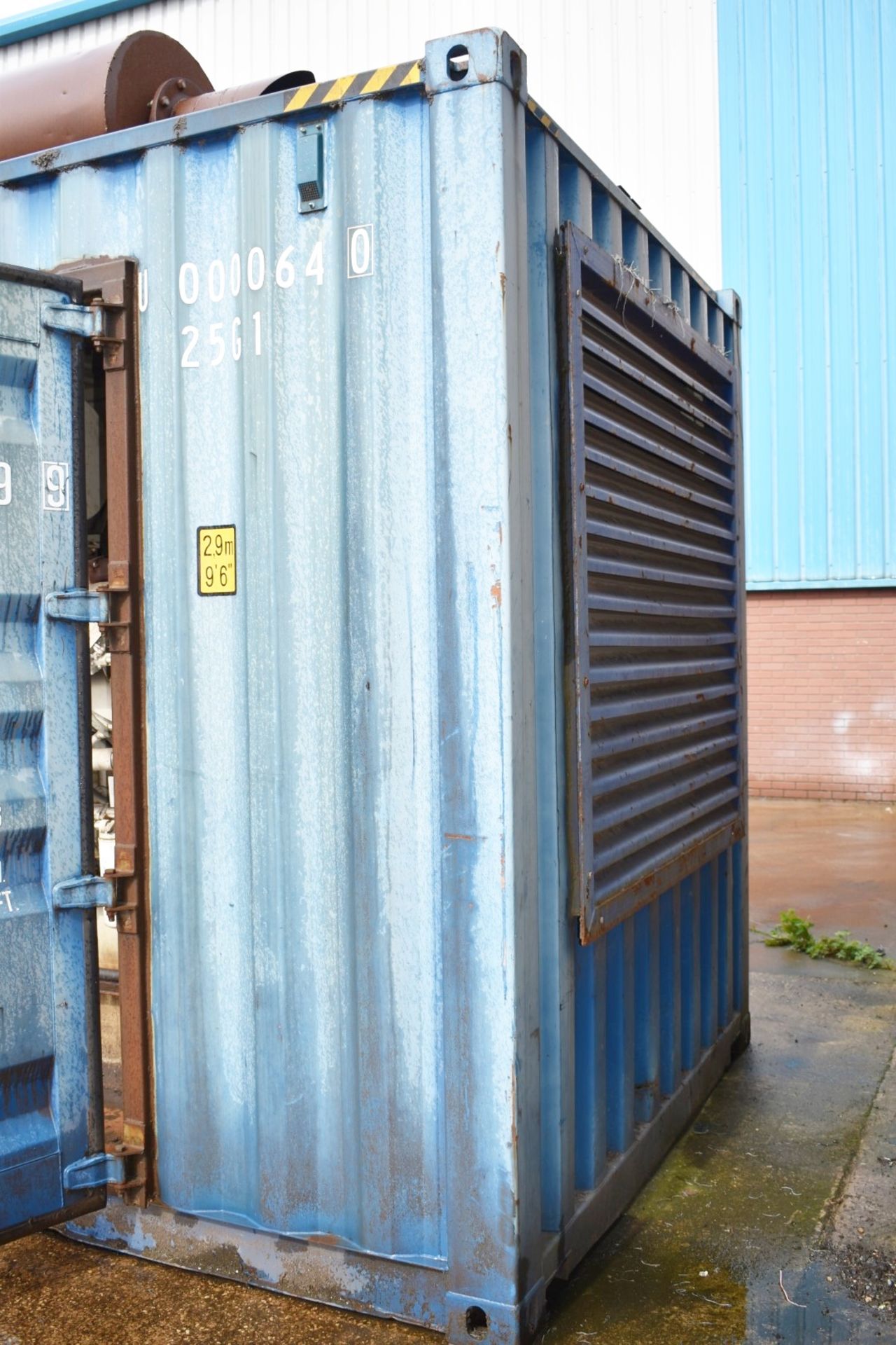 1 x Puma 1000kw Generator With Shipping Container Enclosure & Doorman Engine - NO VAT ON THE HAMMER! - Image 22 of 24