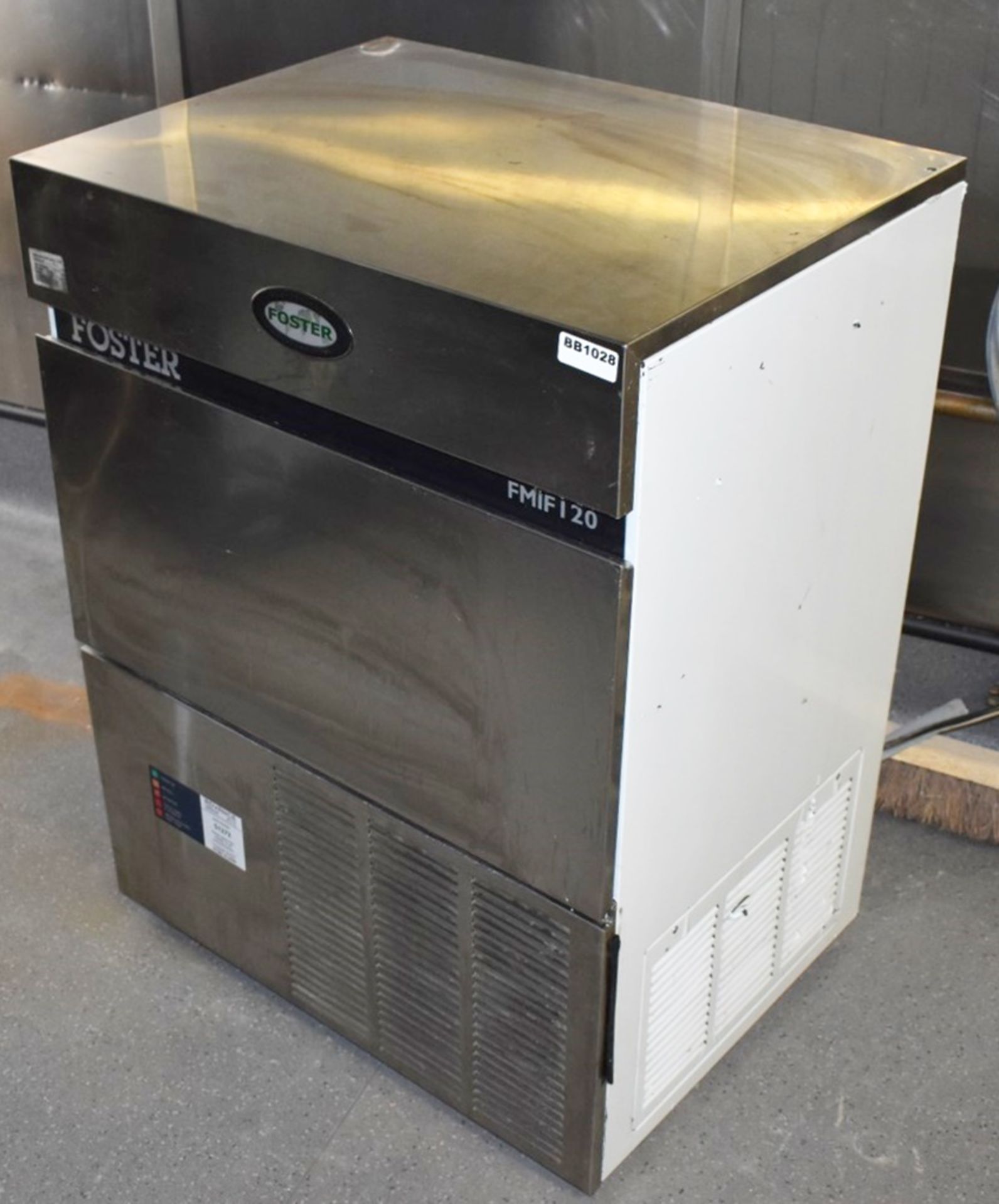 1 x Foster FMF120 130kg Output Ice Flaker With Stand - H120 x W70 x D50 cms - RRP £3,900 - Ref - Image 9 of 9