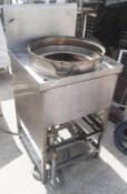 1 x Commercial Stainless Steel Chinese Gas Steamer Range - Dimensions: H133 x W60 x D52cm - Pre-owne