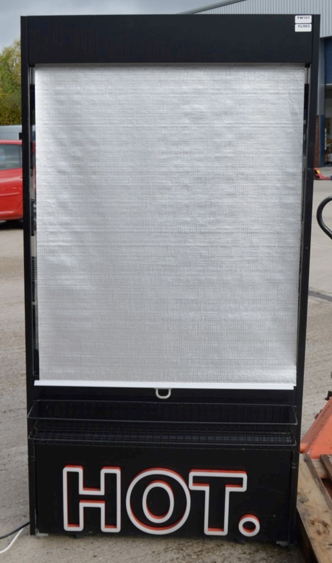 1 x Heated Multideck Display Unit With Illuminated 'HOT' Signage On The Front - Image 5 of 13