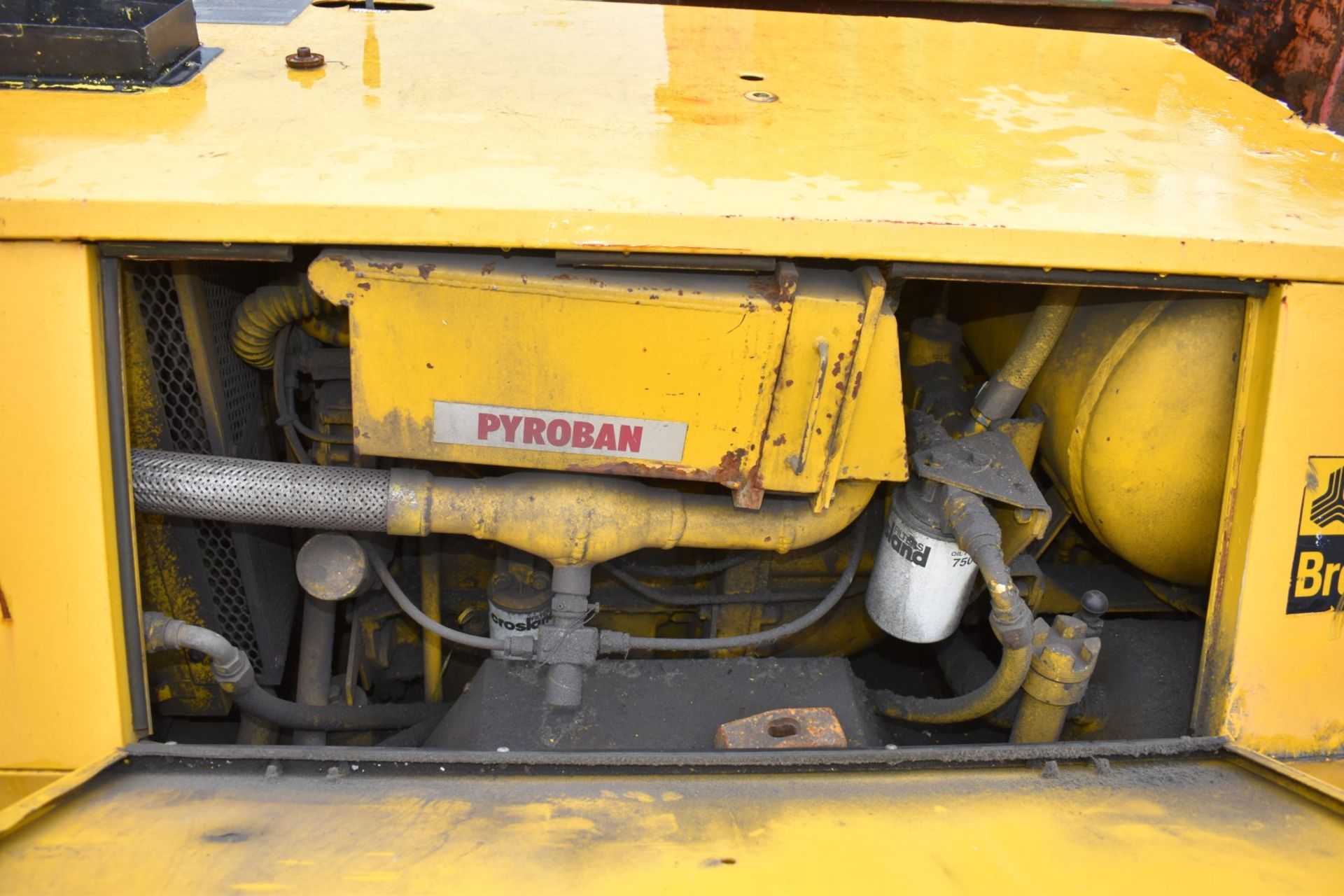 1 x Compair BroomWade CA1 Compressor With Pyroban Diesel Engine - NO VAT ON THE HAMMER! - Image 4 of 12