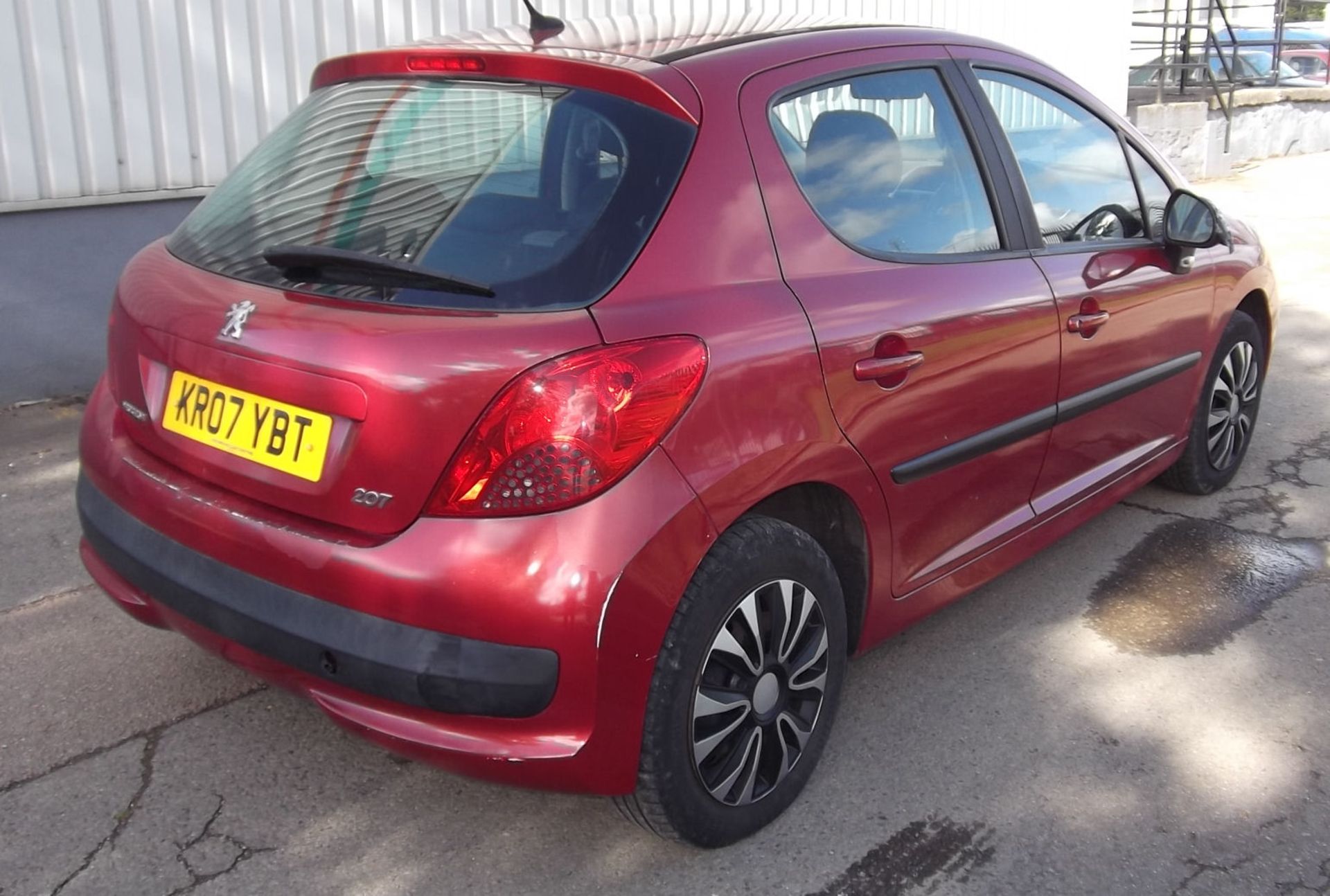 2007 Peugeot 207 1.6 HdiS 5 Door Hatchback - CL505 - NO VAT ON THE HAMMER - Location: Corby - Image 9 of 9