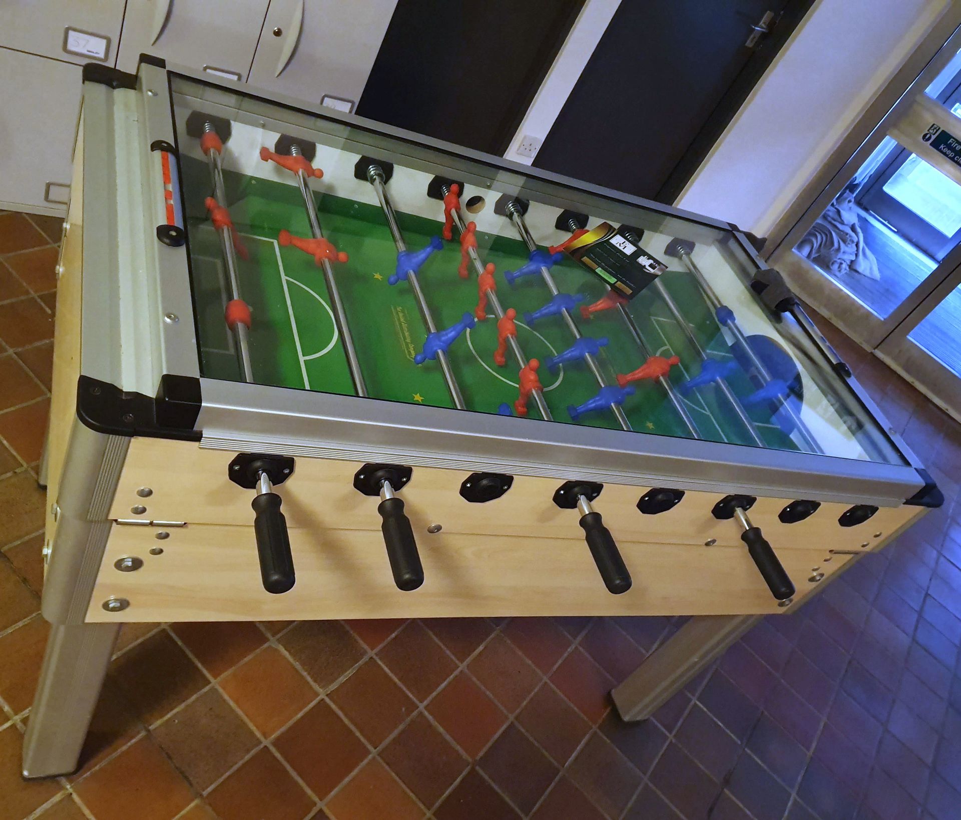 1 x Professional Football Table With Clear Protective Top - CL552 - Location: Altrincham WA14