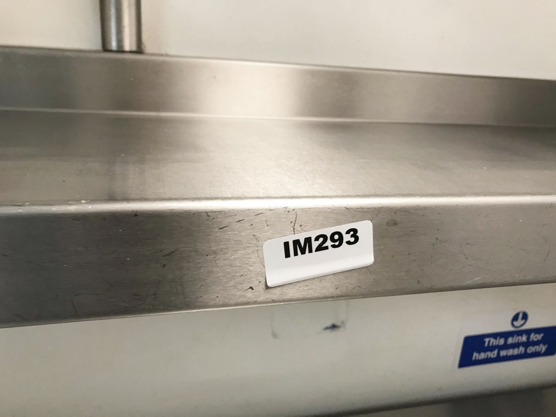 2 x Stainless Steel Shelf Units - Length 160cm - CL554 - Ref IM293 - Location: London E1 - Image 3 of 3
