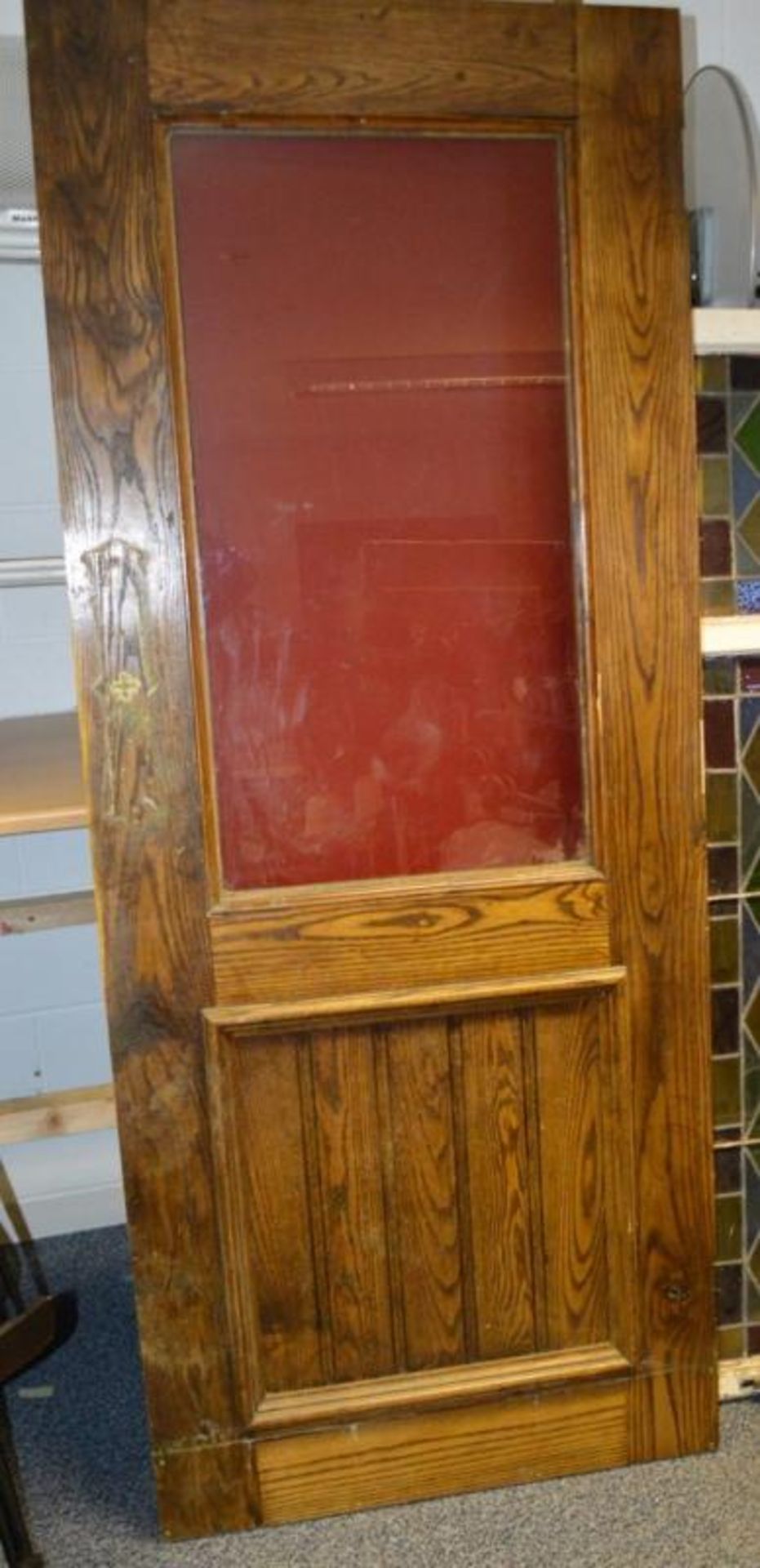 2 x Traditional Restaurant / Pub Glazed Bar Doors - Dimensions (approx) W82 x H201 x D4.5cm - Pre-ow - Image 6 of 7