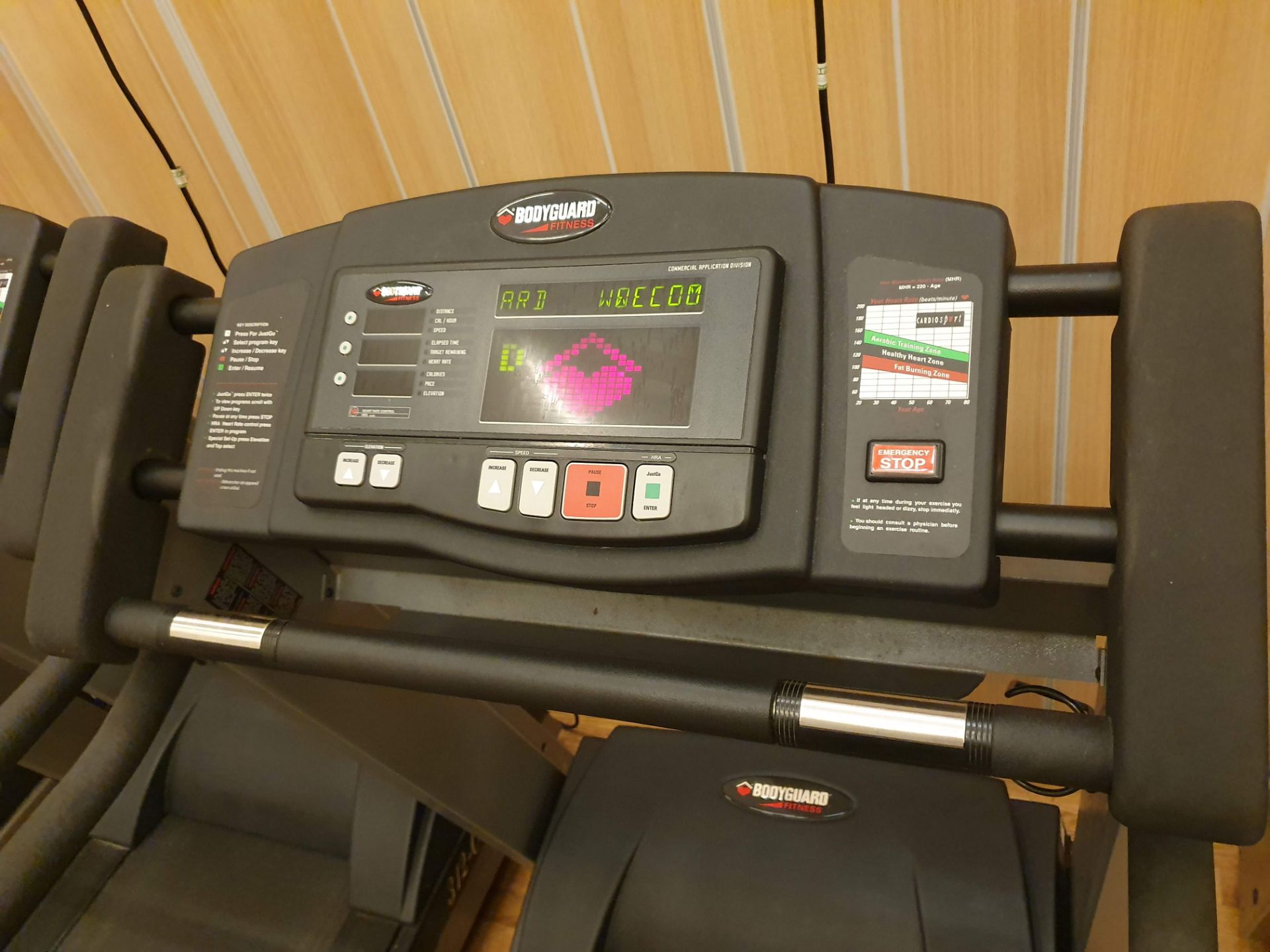 1 x Bodyguard 312C Treadmill Running Machine - CL552 - Location: West YorkshireFeatures: ( - Image 2 of 7