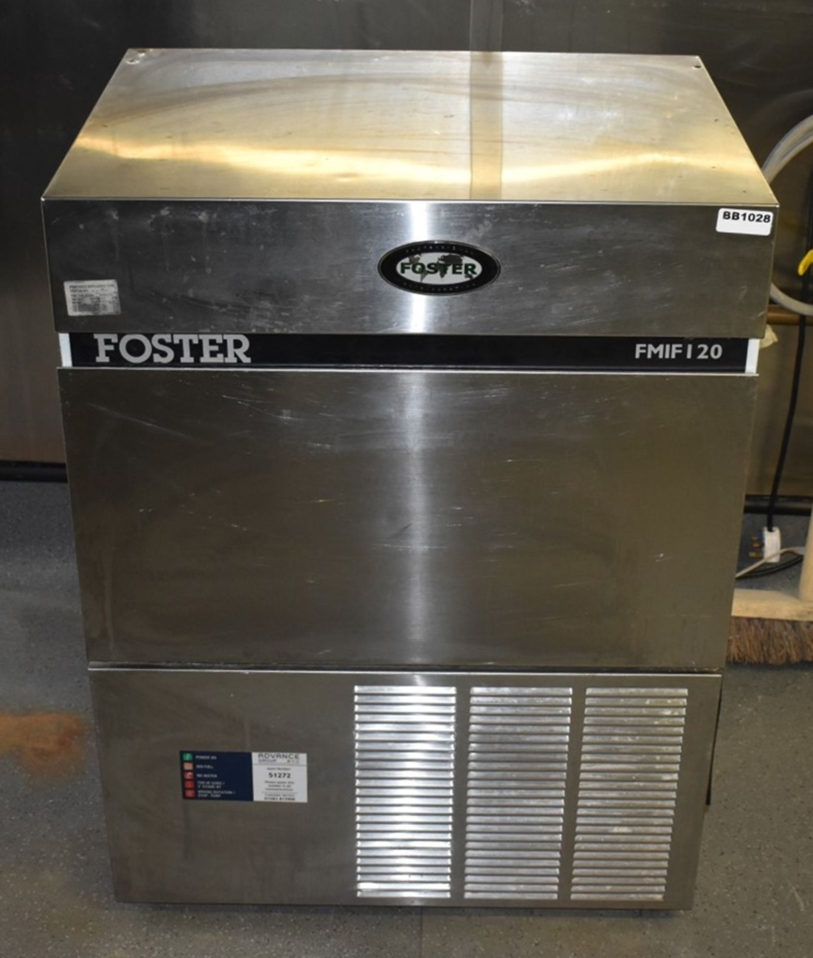 1 x Foster FMF120 130kg Output Ice Flaker With Stand - H120 x W70 x D50 cms - RRP £3,900 - Ref - Image 5 of 9