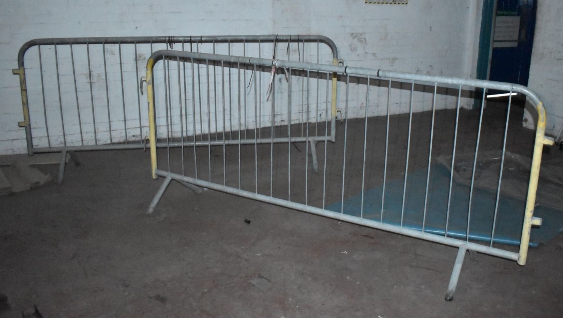 3 x Crowd Control Barriers - Approx Length 210 cms Each - Ref EP - CL451 - Location: Scunthorpe,