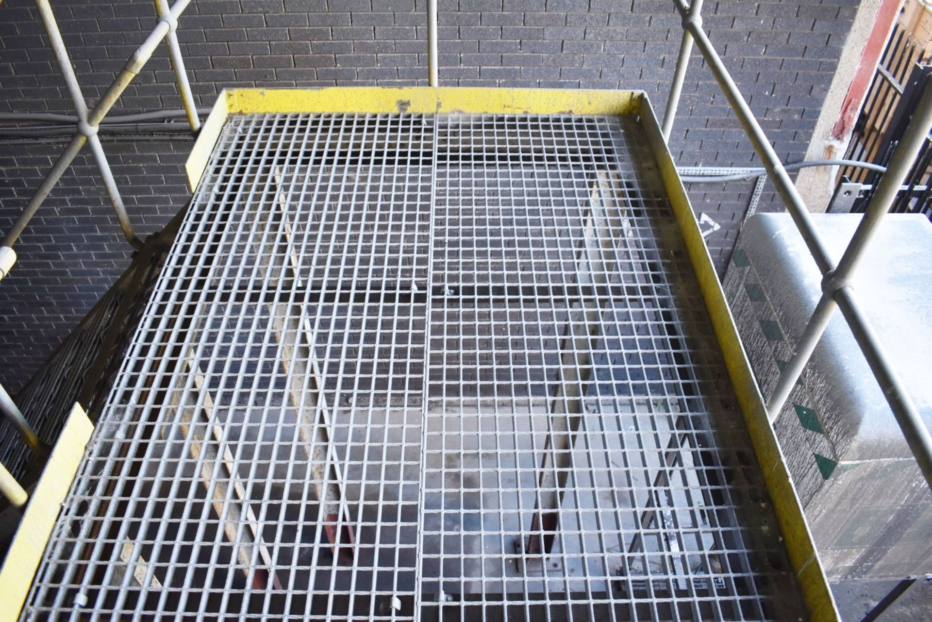 1 x Mezzanine Platform With Staircase and Perforated Steel Floor - Overall Height 350 cms - Image 23 of 24