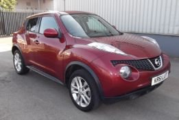 2012 Nissan Juke 1.6 Acenta Premium 5 Door 4x4 - CL505 - NO VAT ON THE HAMMER - Location: Corby,