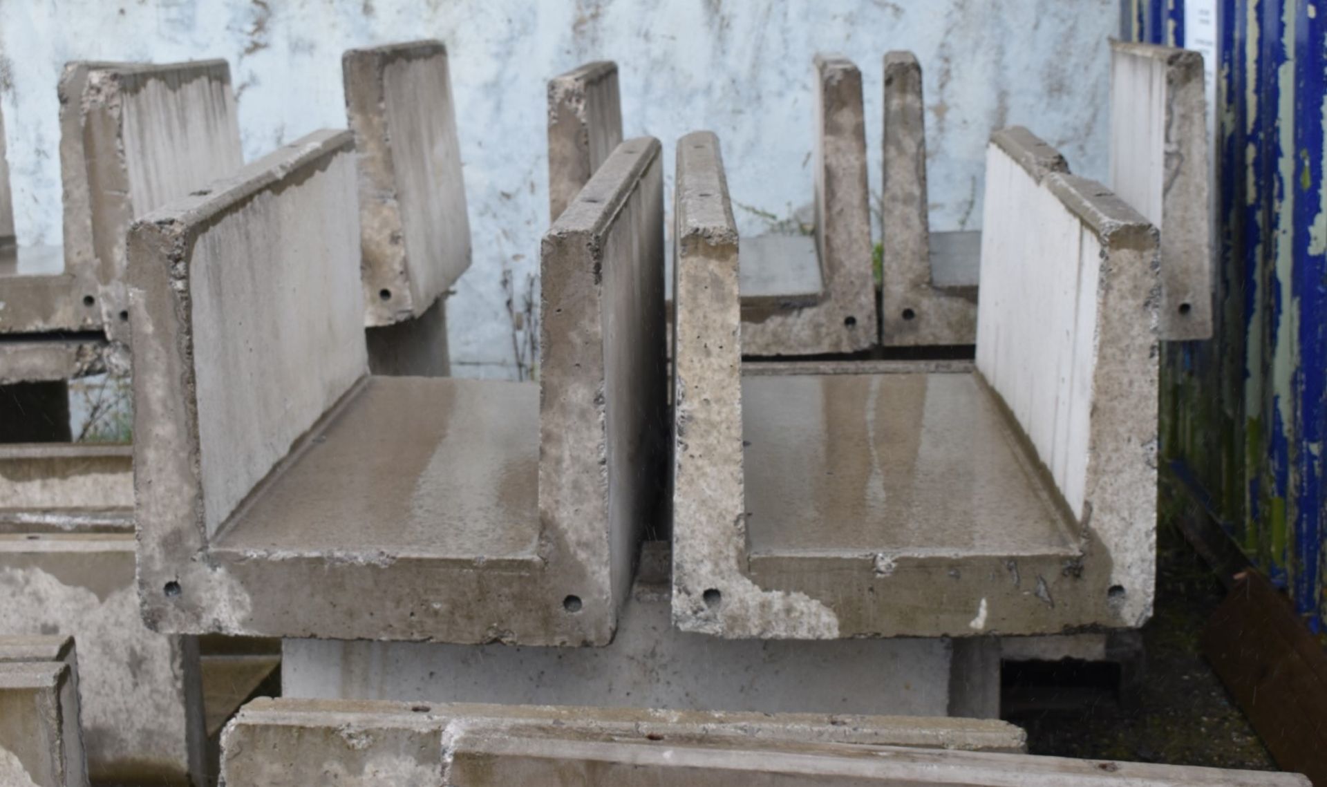 20 x Precast Stone Cable / Pipe Protection Trenches - Size 100x61x88 cms - NO VAT ON THE HAMMER! - Image 4 of 9