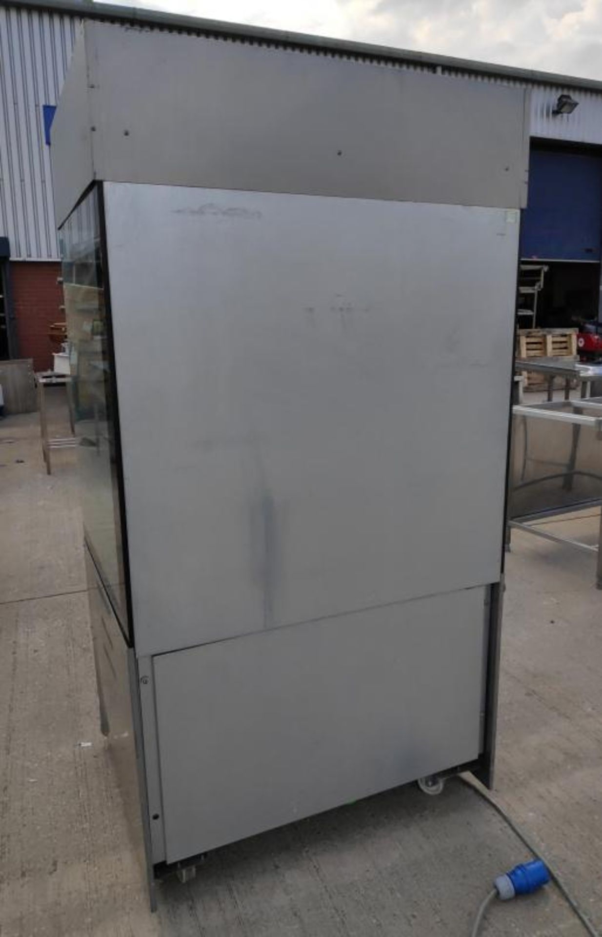 1 x Nuttall 4 Level Open Front Multideck Display Chiller - Wheeled - Dimensions: 196L x 89D x 107W c - Image 13 of 13