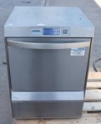 1 x Winterhalter UC-L Commercial Undercounter Glass Washer With Stainless Steel Finish - H75 x W60 x