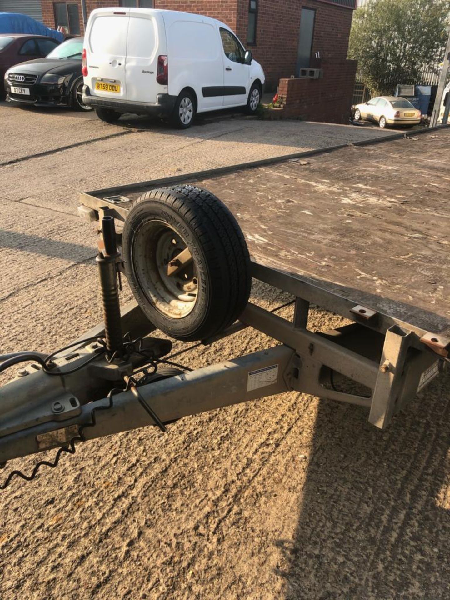 1 x Ifor Williams LM166G 3500kg Flatbed Plant Low Loader Trailer - 16 x 6 ft - Twin Axle - CL027 - - Image 2 of 5