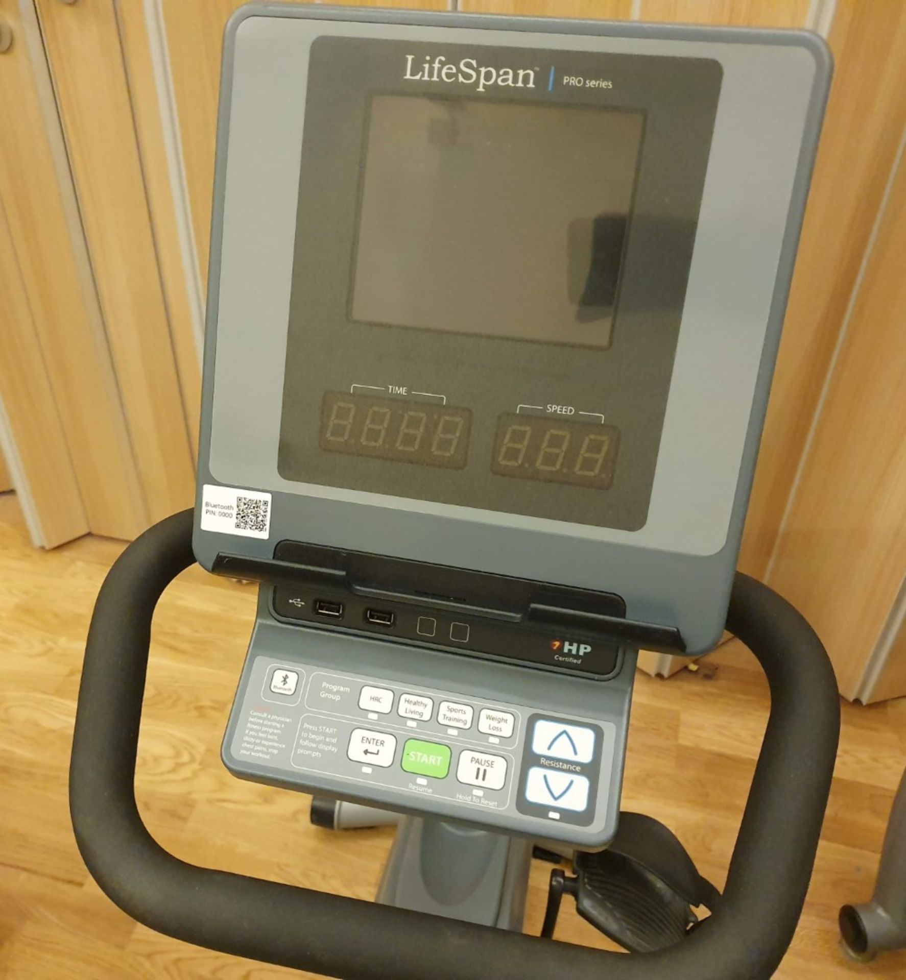 1 x Lifespan R7000 Pro Series Excercise Bike With USB Connectivity - Approx RRP £1,500 - CL552 - - Image 3 of 6