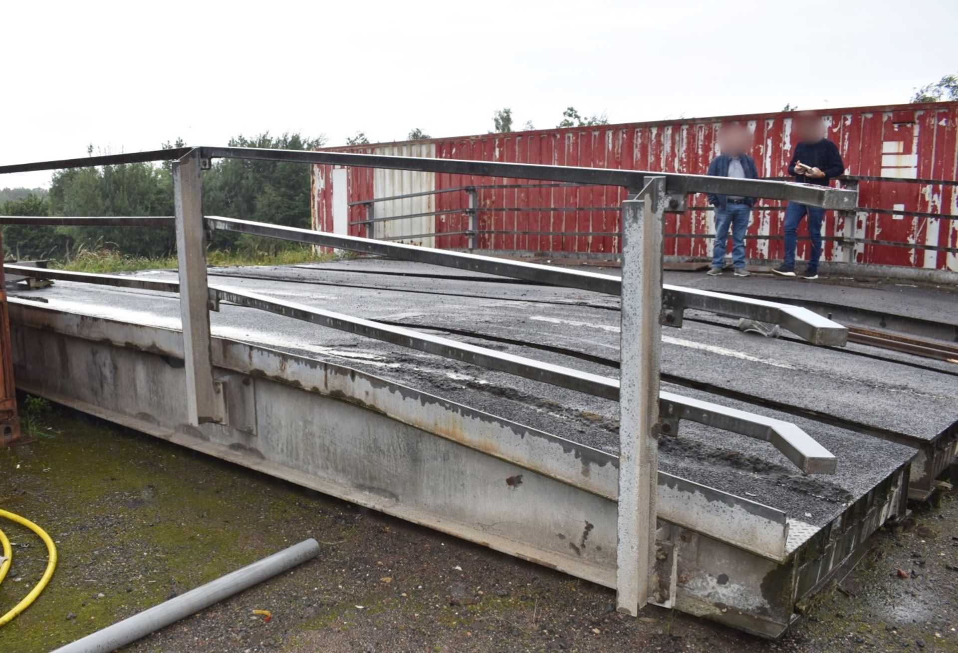 1 x Wide Vehicle Bridge With Side Barrier Railings - NO VAT ON THE HAMMER! - Image 8 of 24