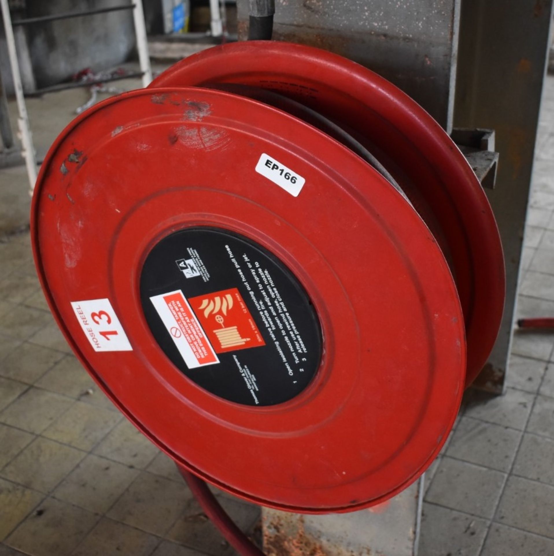 3 x Wall Mounted Fire Hose Reels - Ref EP162/166/168 - CL451 - Location: Scunthorpe, - Image 4 of 8