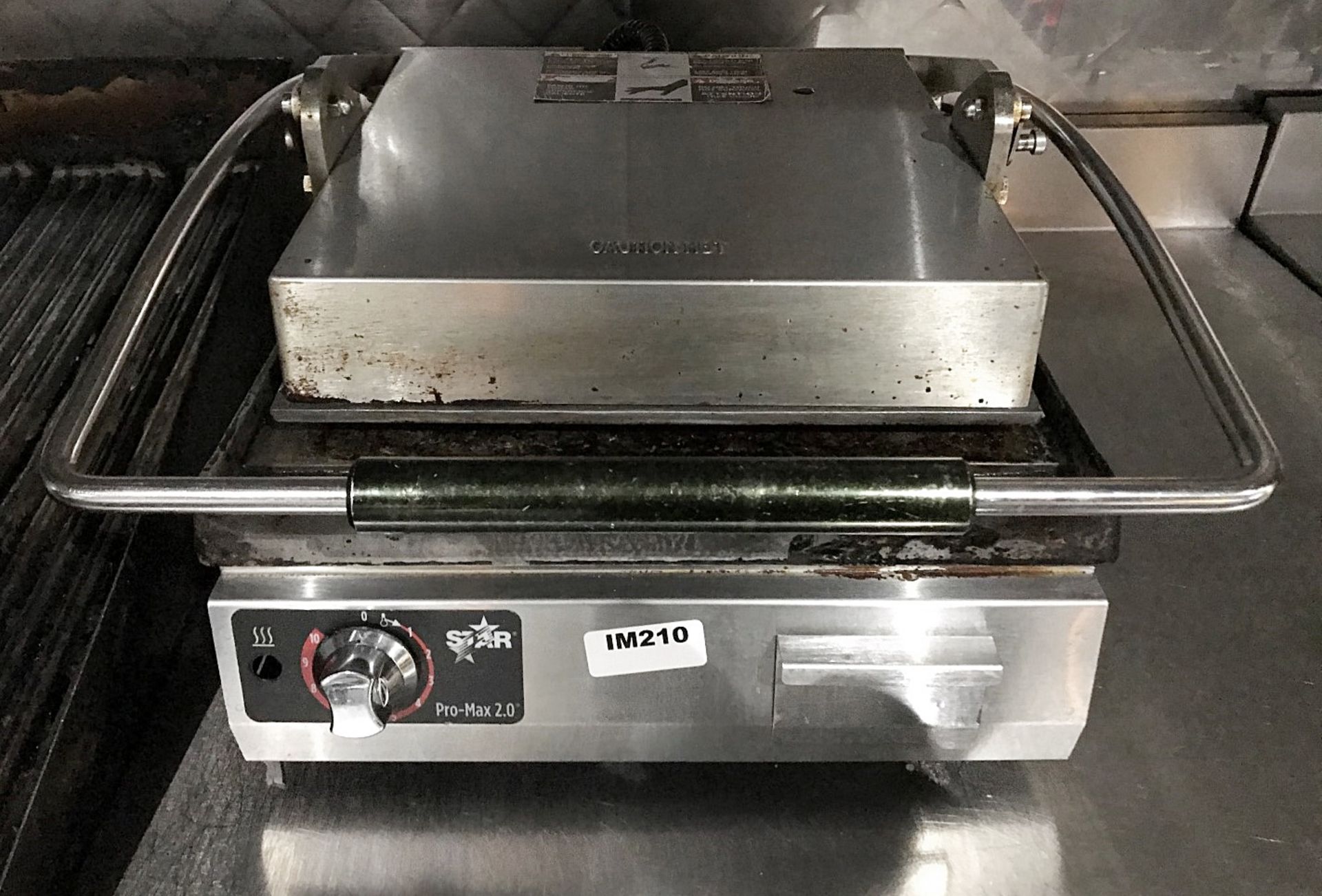 1 x Star Pro-Max 14" Sandwich / Panini Contact Grill - CL554 - Ref IM210 - Location: Altrincham