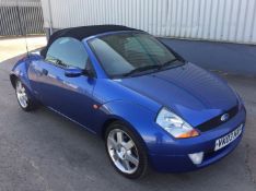 2003 Ford Streetka 1.6 Luxury 2 Door Convertible - CL505 - NO VAT ON THE HAMMER - Location: Corby,