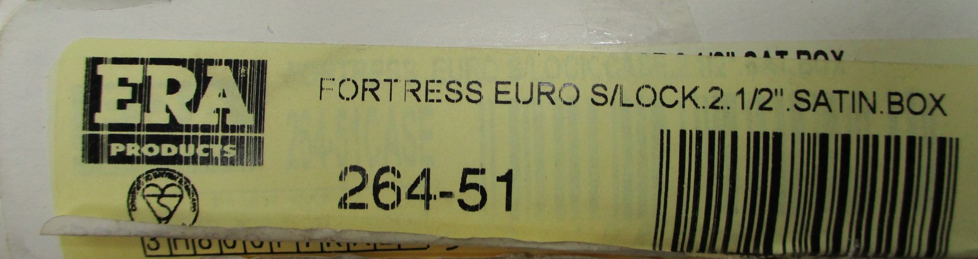 2 x Era Fortress Euro Sashlocks 64mm - Brand New Stock - Product Code: 264-51 - CL538 - Ref: - Image 4 of 4