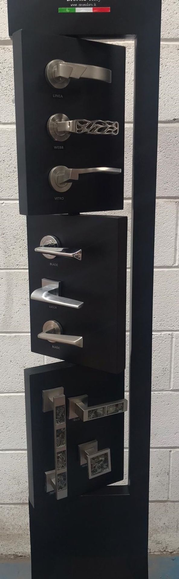 2 x Door Handle Display Stands With Door Handles Attatched -Brand New Stock - Location: Peterlee SR8 - Image 5 of 6