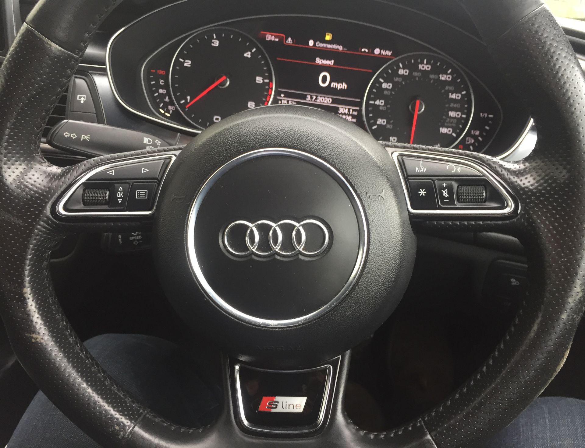 2013 Audi A6 2.0 Tdi S Line Black Edition 4 Dr Saloon - CL505 - NO VAT ON THE HAMMER - Location: Cor - Image 10 of 20