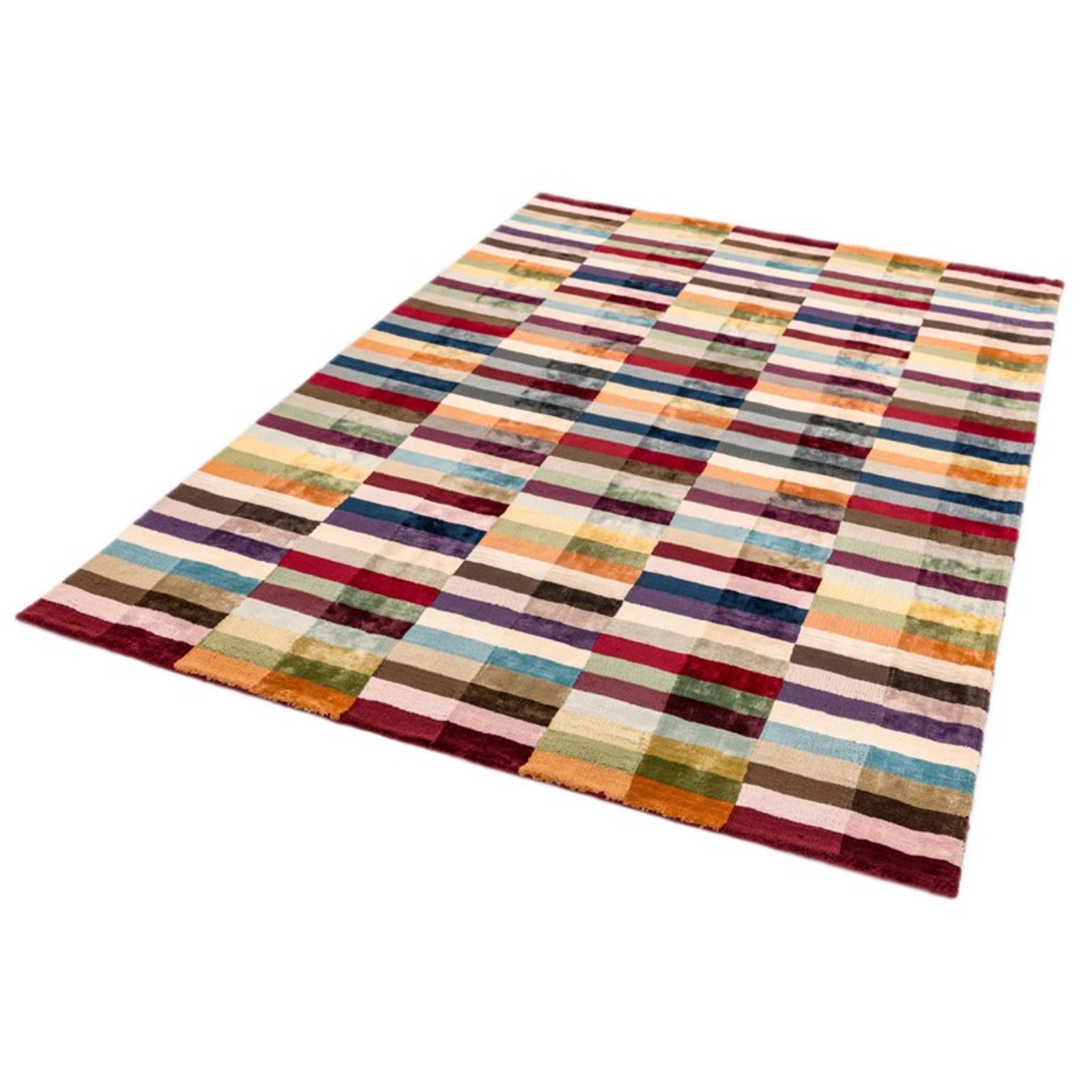 1 x Asiatic 'Deco' Multi-Coloured Rug - Handmade In India - New / Sealed Stock - RRP £269.00 - Image 2 of 6