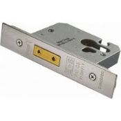 10 x Eurospec 3" Euro Profile Deadlock Satin Stainless Steel - Brand New Stock -Location: Peterlee