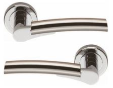 3 x Pairs of Serozzetta Valiant Internal Door Handle Levers With Split CPSN Finish - Brand New Stock