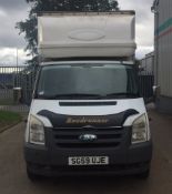 2009 Ford Transit 350 Luton Body c/w Tail Lift - CL505 - NO VAT ON THE HAMMER - Location: Corby, No