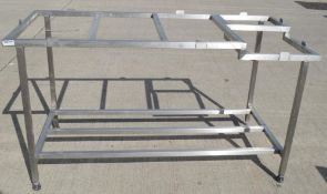 1 x Stainless Steel Commercial Chopping Block Frame
