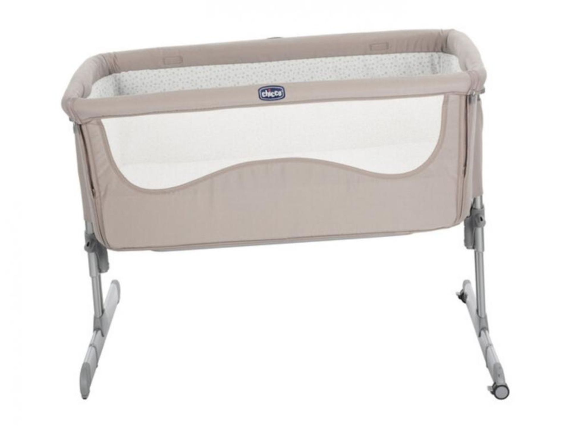 1 x Chicco Next2me Chick to Chick Bedside Baby Crib - Brand New 2019 Sealed Stock - Includes Mattres - Image 2 of 10