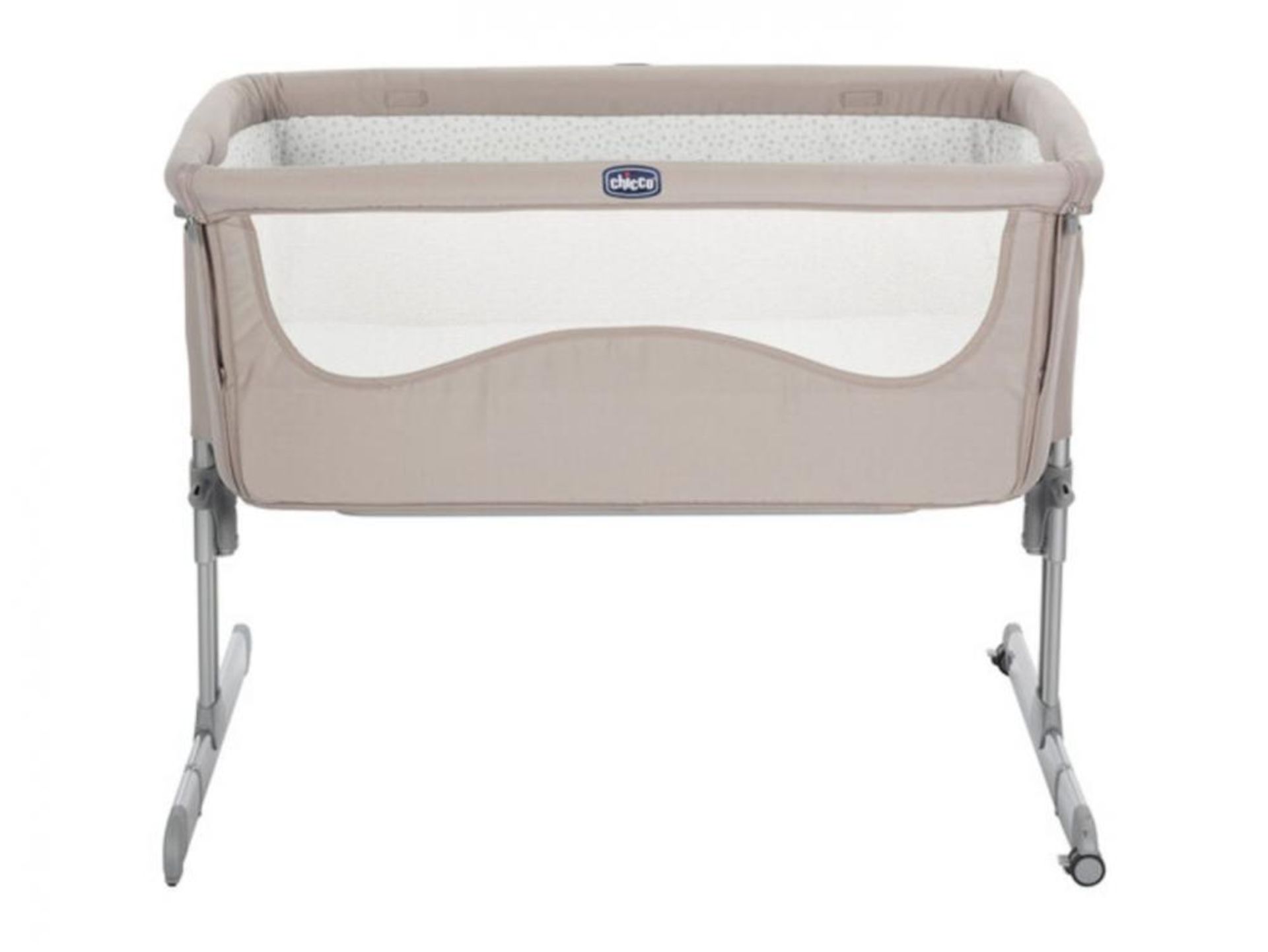 1 x Chicco Next2me Chick to Chick Bedside Baby Crib - Brand New 2019 Sealed Stock - Includes Mattres - Image 6 of 10