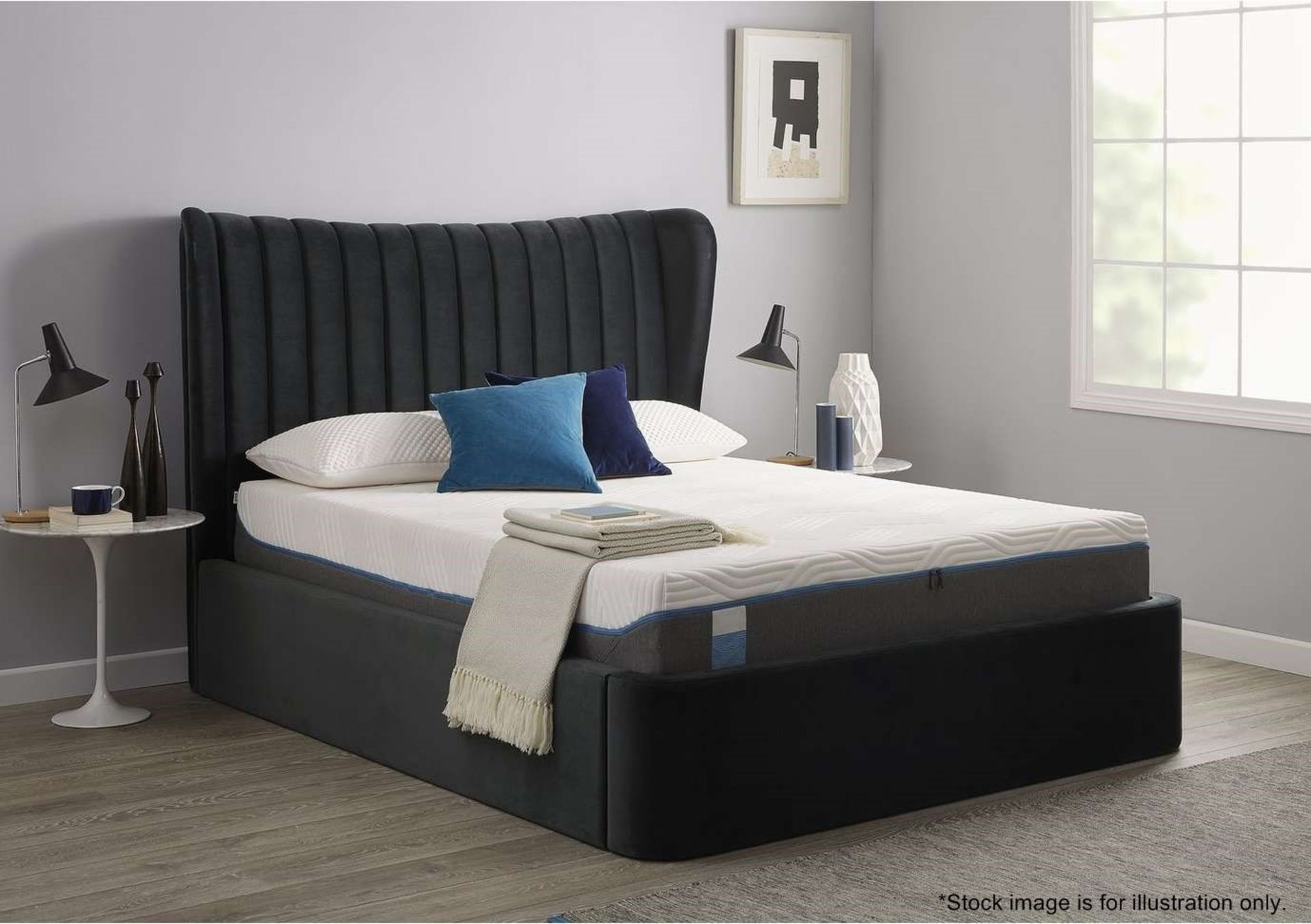 1 x TEMPUR Horton Ottoman Superking Bed Frame - Dimensions: 180 x 200cm - Originally RRP £1,649