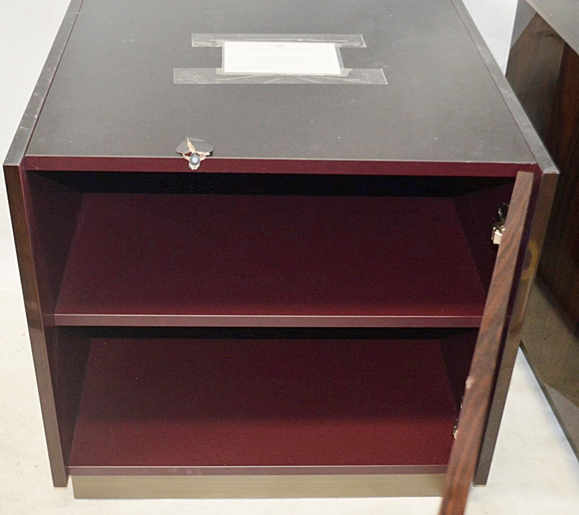 Pair Of GIORGIO "Coliseum" Square End Table Units - Ex-Display (180/44) - Original Price £2,919 - Bild 6 aus 14