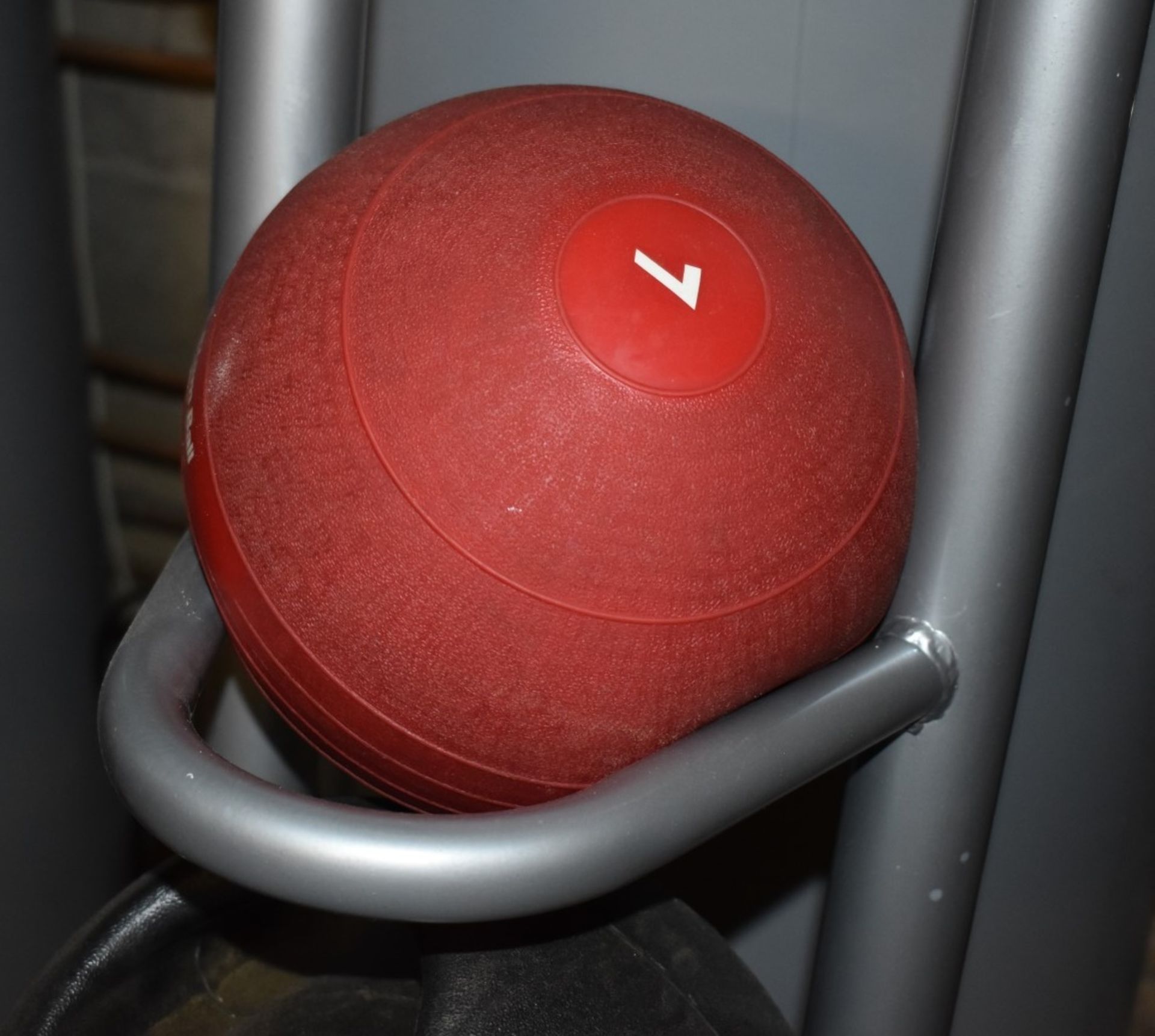 5 x Fitness Medicine Balls - Features Jordon Slam Ball and Reebok - Includes Ball Rack - CL546 - - Image 7 of 10