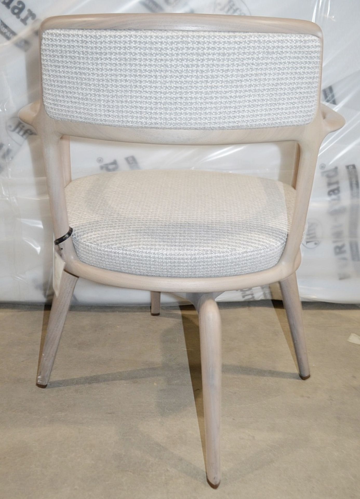 1 x GIORGETTI 'Baron' Low Back Italian Designer Armchair With Swivel Seat - Original Price £3,527 - Image 5 of 12