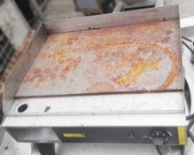 1 x BUFFALO Countertop Electric Griddle L515 - Pre-owned, Taken From An Asian Fusion Restaurant - Di