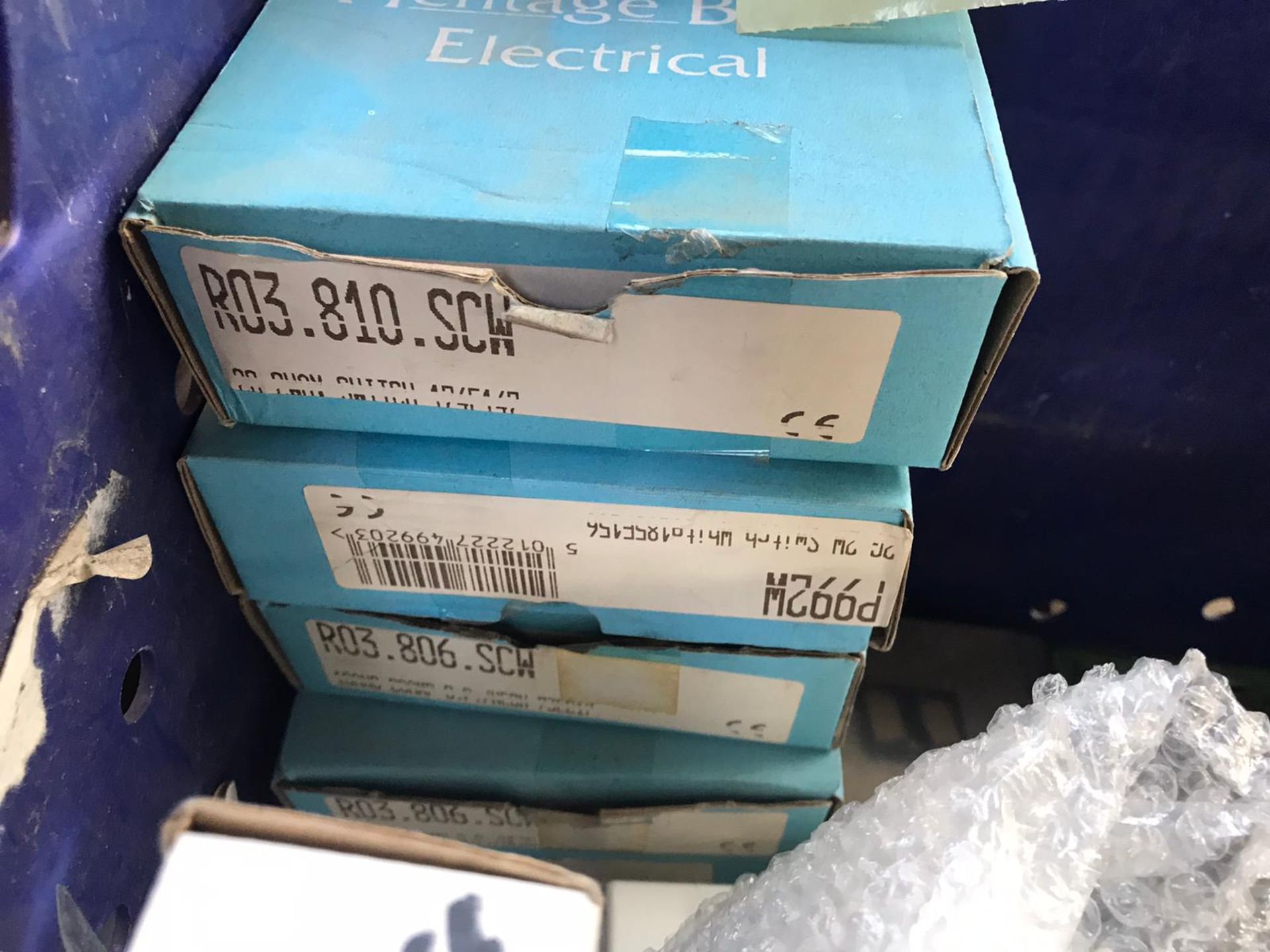 1 x Assorted Job Lot - Includes Crate Containing Electrical Items Such as Plug Sockets, Light - Image 12 of 12