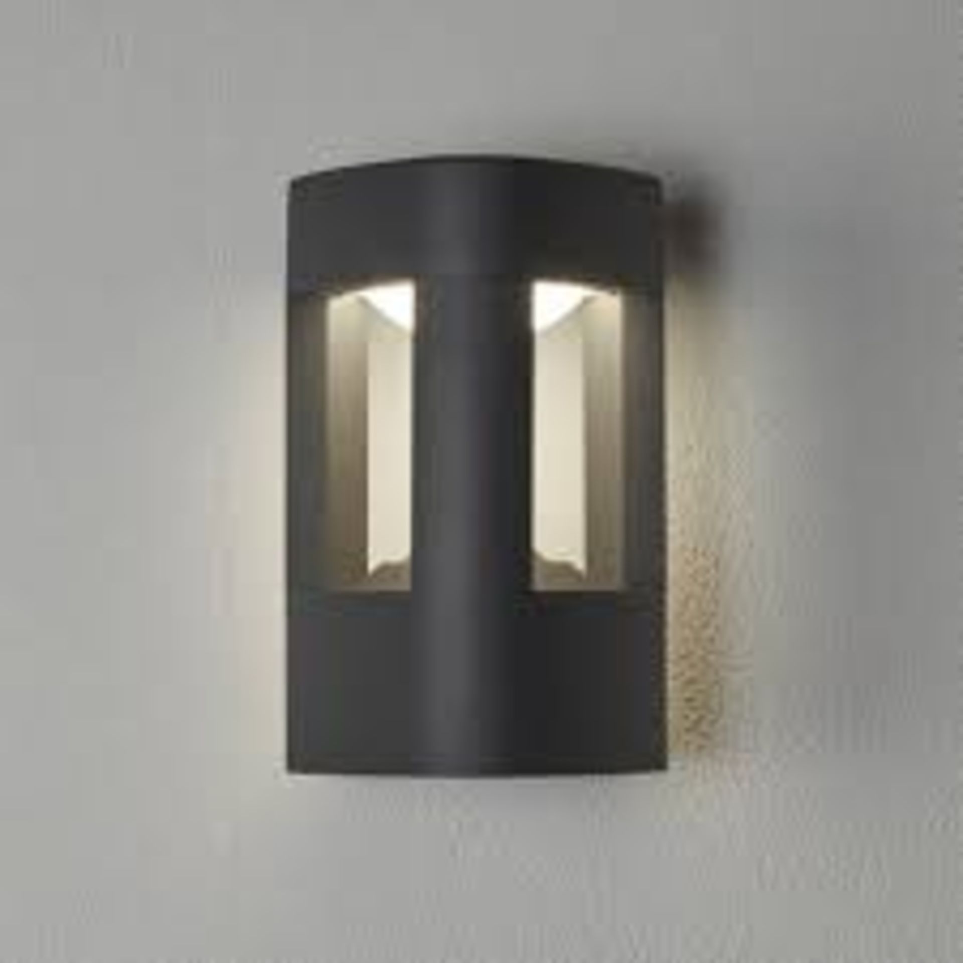 1 x Searchlight LED Outfoor Wall Light in dark grey - Ref: 2005GY - new and Boxed - RRP: £75.00 - Image 4 of 4