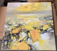 3 x Assorted Scott Naismith Art Prints On Canvas - New & Sealed - Ref: Mez / B3