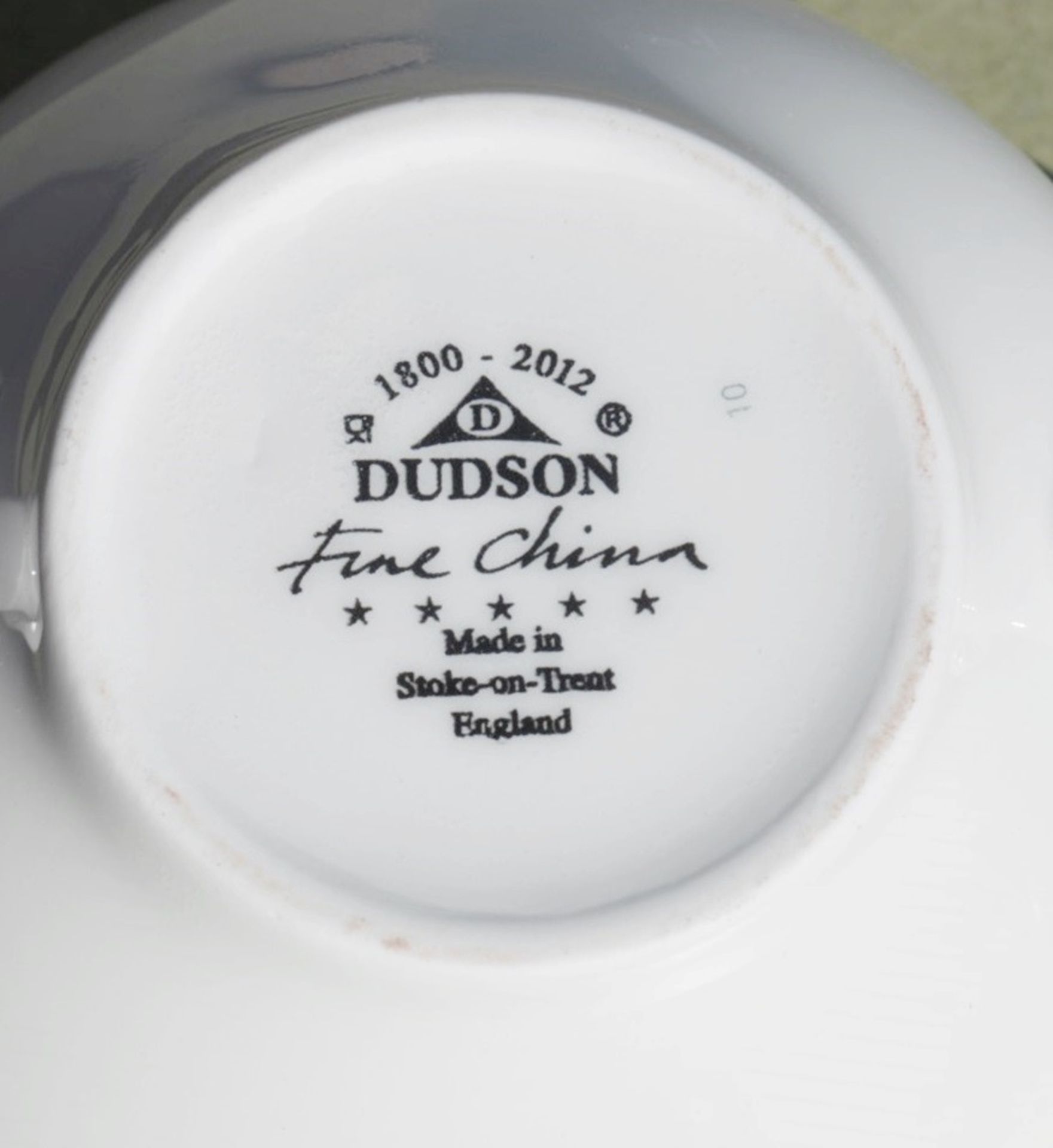 36 x DUDSON Fine China 'Georgian' 2-Handle Soup Cups With 'Famous Branding' - 10oz / 28cl - Recently - Image 8 of 8